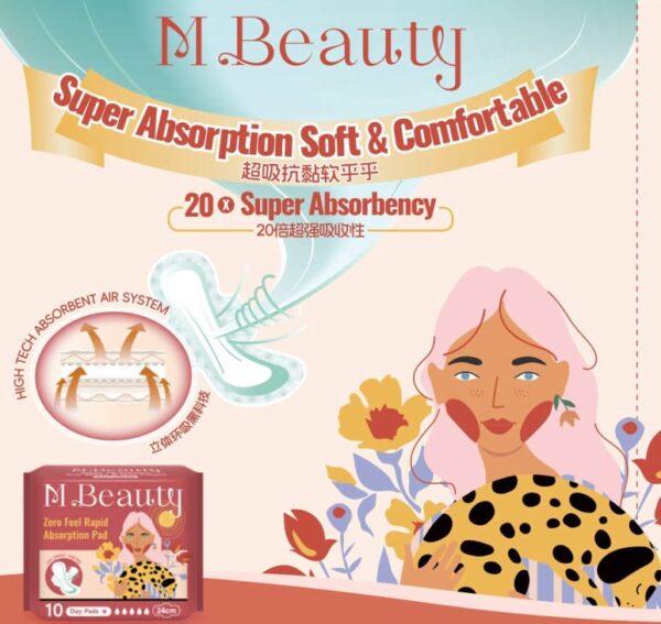 Zero Feel Rapid Absorption Pad